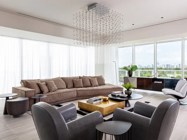 The Budapest Soft sofa in a living room