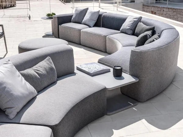 Detail of the Belt Modular Sofa