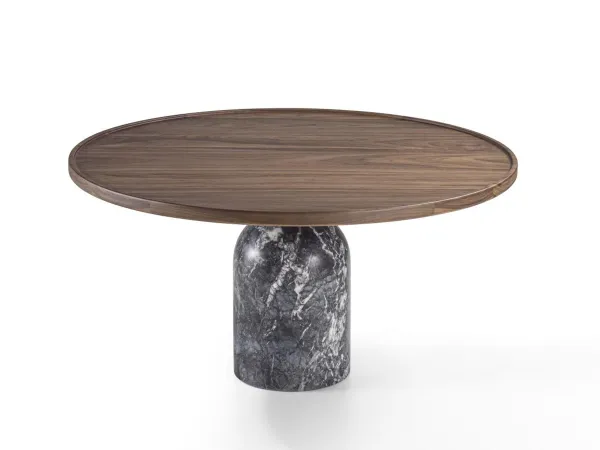 Version ronde de la table d'appoint Ekero de Porada