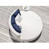 A top view of the Belt daybed by Varaschin