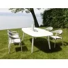 The Ellisse table by Varaschin in a setting