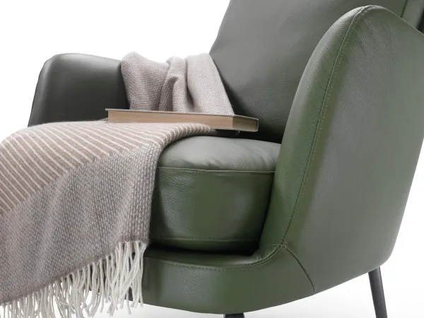 Détails du fauteuil Marley de Flexform