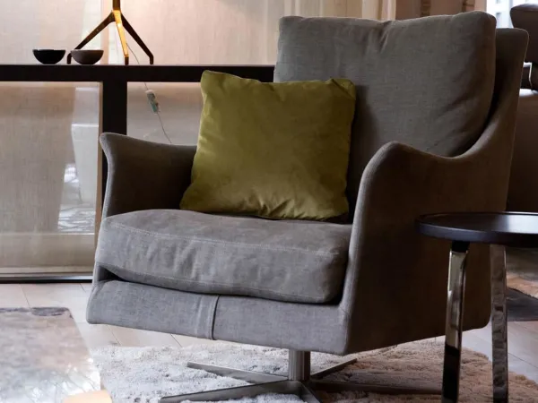 Boss armachair by Flexform in a setting