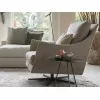 Boss Flexform armchair in the version with a five-spoke swiwel base