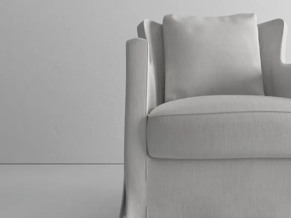 Details of Ariel armchair by Living Divani