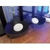 Fauteuil Bloom de Living Divani en version noire
