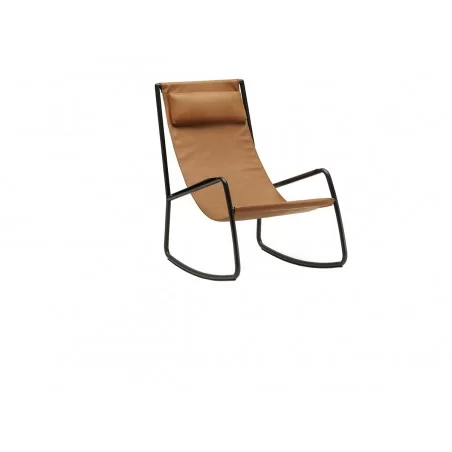 Flow chaise berçante Living Divani