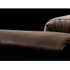 Details of the armrest of the Sumo armchair
