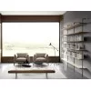 Wall mounted version of the Sailor bookcase by Living Divani