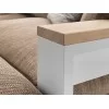 Detalles del reposabrazo del sofá Freeport de Flexform