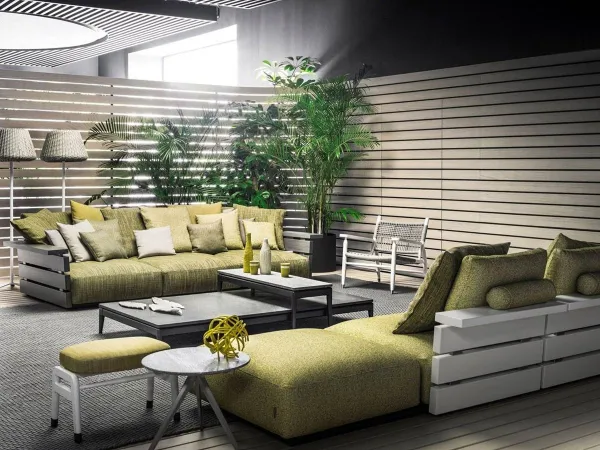 Divano Ontario di Flexform in un ambiente