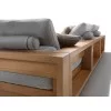 Details of the backrest of the Hamptons sofa