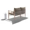 Il retro del divano Lee outdoor di Living Divani