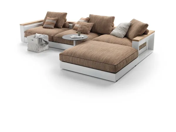 Sofá Freeport de Flexform: un sofá modular para tu jardín