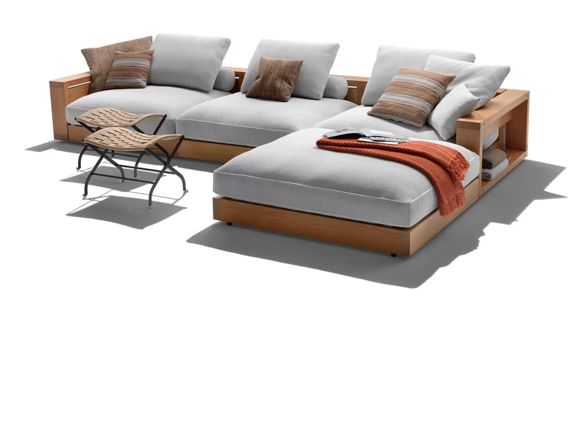 Canapé Hamptons de Flexform pour vos espaces extérieurs