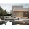 The Switch Set sofa with graphite aluminium mesh