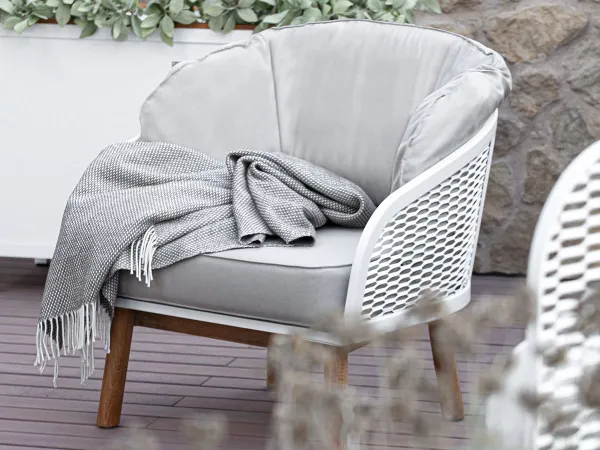 Detalles del sillón Cyrano de Atmosphera