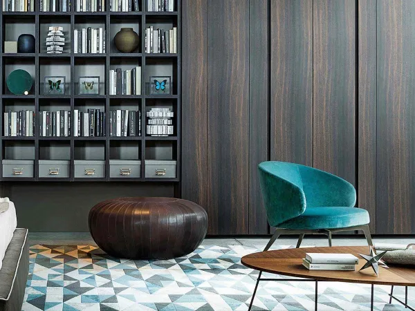 Le fauteuil Bice de Lema dans un salon