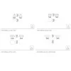 Fiche technique des versions disponibles de la table d'appoint Mr. Zheng de Lema