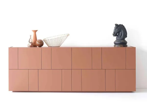 Version of Ortelia sideboard by Lema with a matt lacquered finish