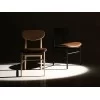 Oak-stained ash and natural ash version of Lema Fred chair