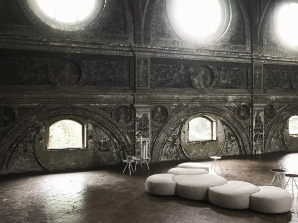 The Pasticca modular sofa by Living Divani in a room