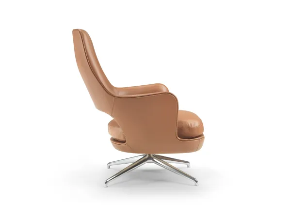 Dettagli della struttura della poltrona Eliseo