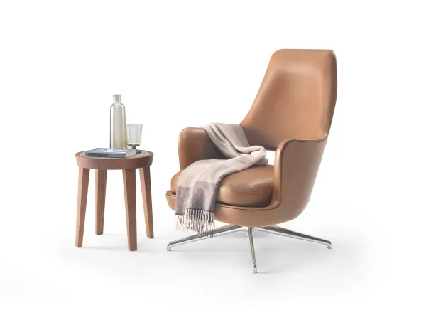 El sillón Eliseo de Flexform