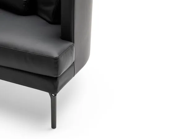 Le fauteuil Clan en version cuir