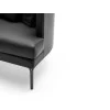 The Clan armchair in the leather version
