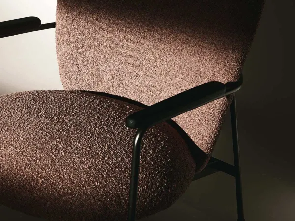 Detalles del sillón Claire de Lema