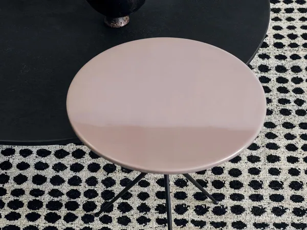 Table basse Baxter Liquid - résine Lilas