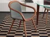 The Ginevra chair in a room