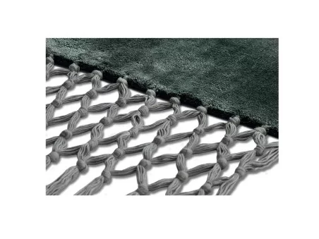 Tapis Baxter Fringes dans une version forêt + sable