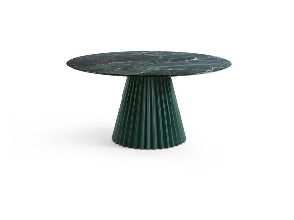 Plissé table by Midj