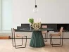 Plissé table: a new masterpiece by Paola Navone