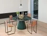Plissé table by Midj