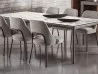 Details of the backrest of the Flexform Joyce chair