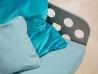 Détails de la structure du petit fauteuil Bolle