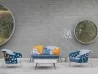 Das Sofa und der Sessel Bolle von Midj