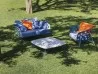 Il tavolino Bolle di Midj nella versione quadrata