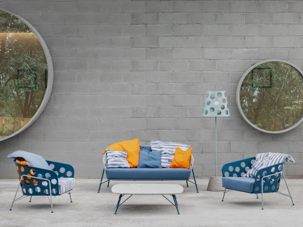 Bolle coffee table by Midj outdoor