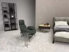 The Effetto Notte bedside table in a bedroom