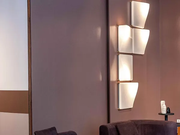 Googie wall lamp