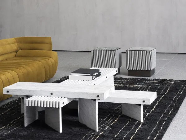 Details zum Rail Couchtisch von Baxter
