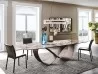 The Butterfly Keramik table in a dining room