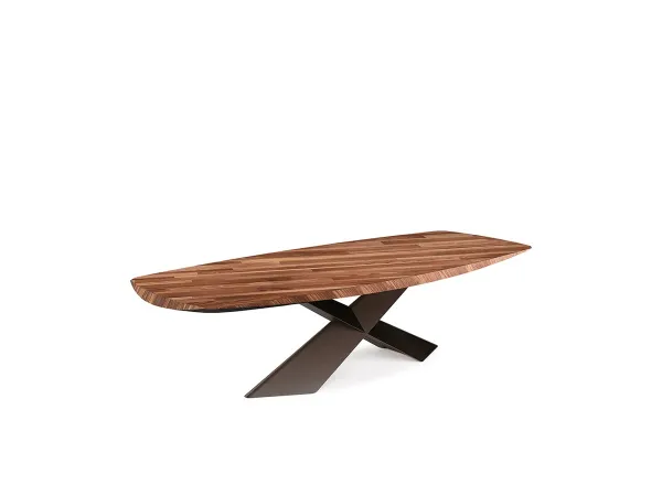 Il tavolo Tyron Wood di Cattelan Italia