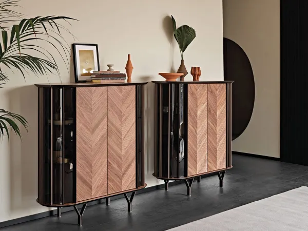 The Costes sideboard in the two-door version
