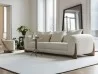 Una versión lineal del sofá Softbay de Porada