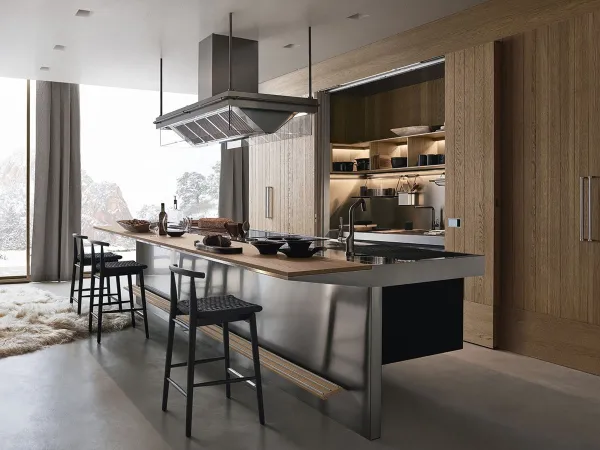 Arclinea cocina Lignum et Lapis.